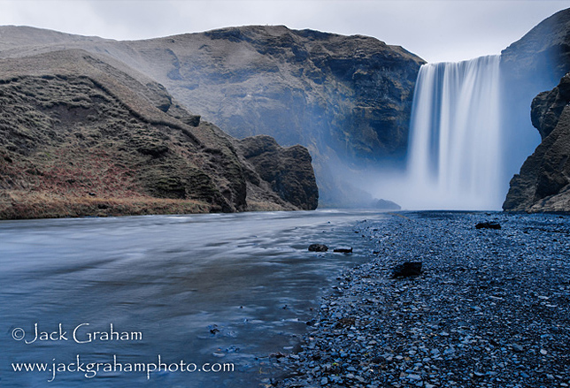 iceland waterfall by jack graham