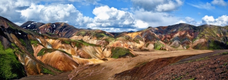 Iceland mountain highlands